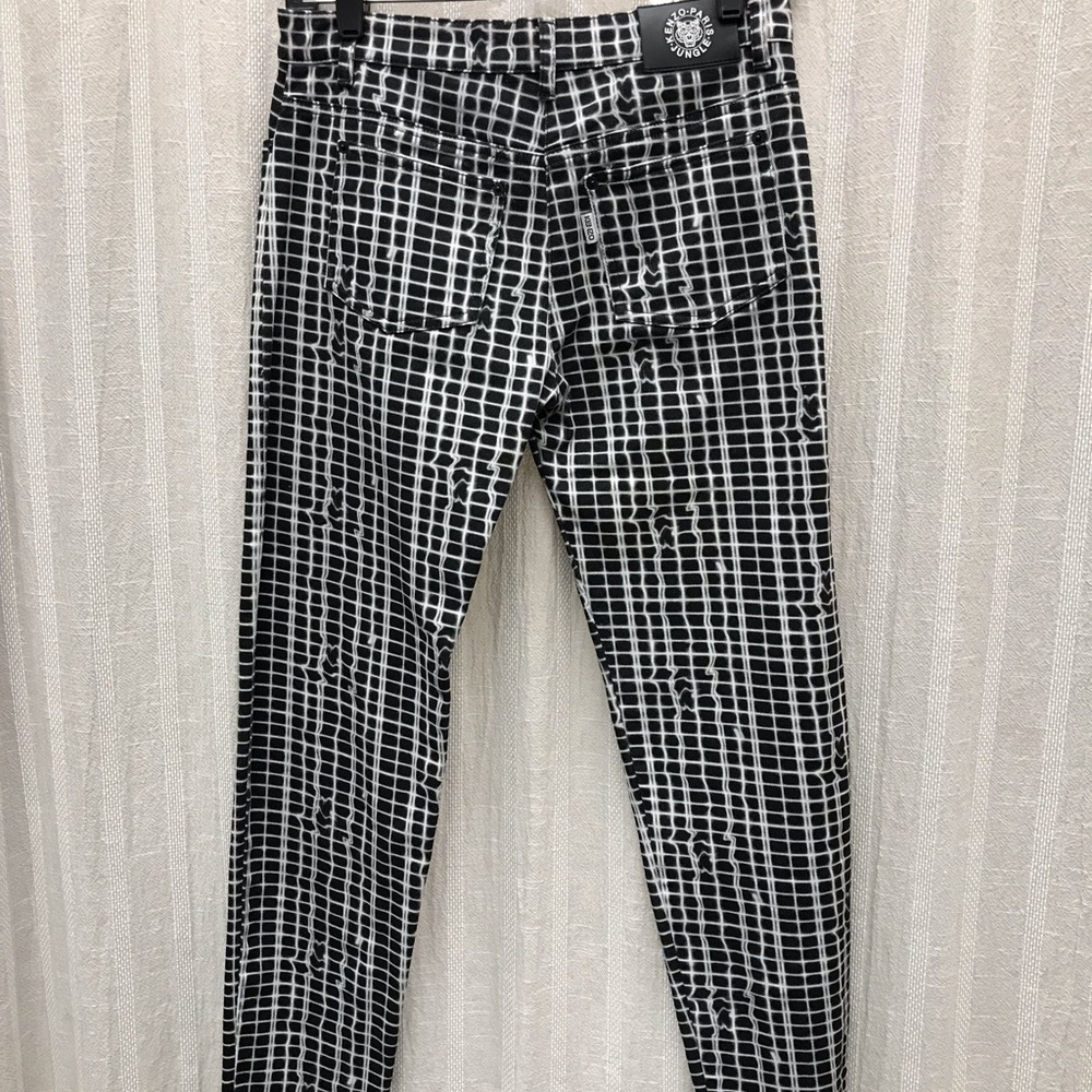 Kenzo size 36 black & white pants